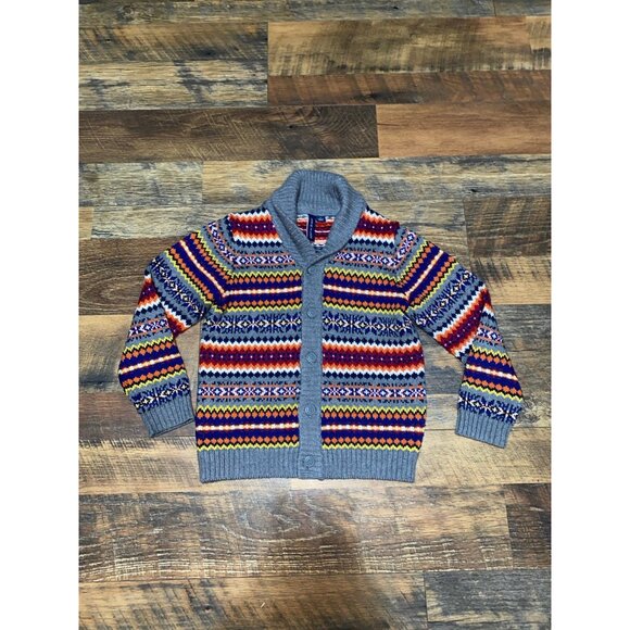 Janie and Jack Fair Isle Sweater - Picture 1 of 2